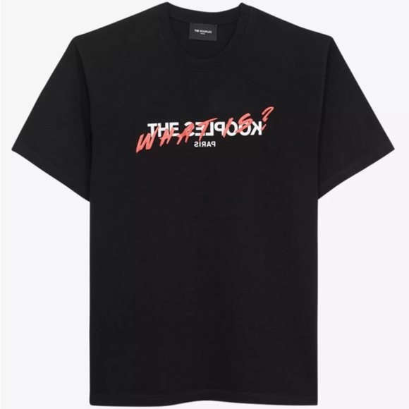 THE KOOPLES What Is?' Logo-Print Cotton-Jersey T-Shirt - Picture 1 of 4